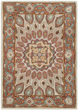 Safavieh Heritage Hg914B Blue / Grey Rugs.