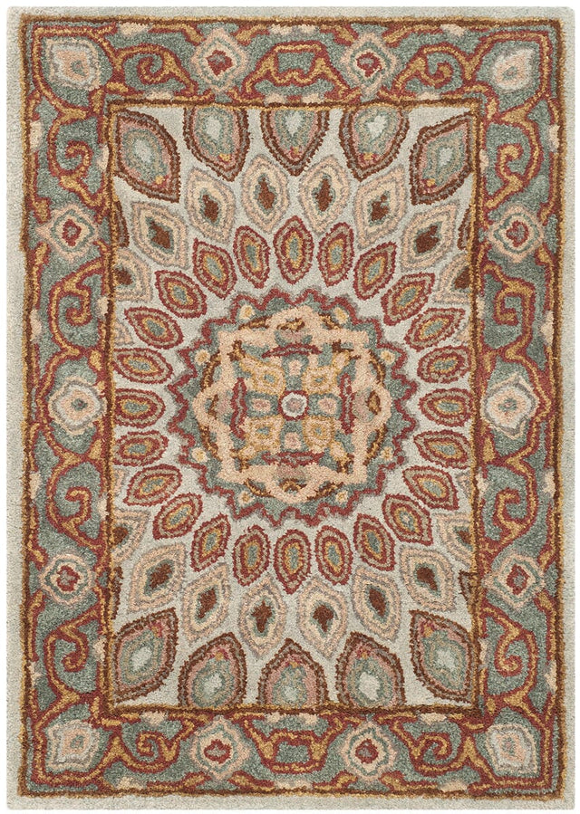 Safavieh Heritage Hg914B Blue / Grey Rugs.