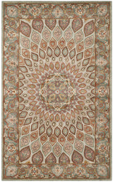 Safavieh Heritage Hg914B Blue / Grey Rugs.