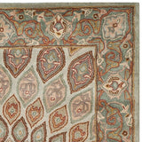 Safavieh Heritage Hg914B Blue / Grey Rugs.