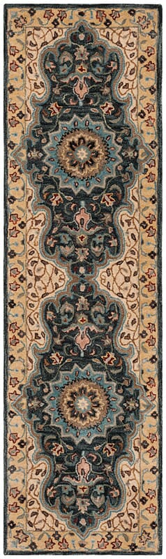 Safavieh Heritage Hg918A Creme / Black Area Rug