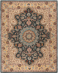 Safavieh Heritage Hg918A Creme / Black Area Rug