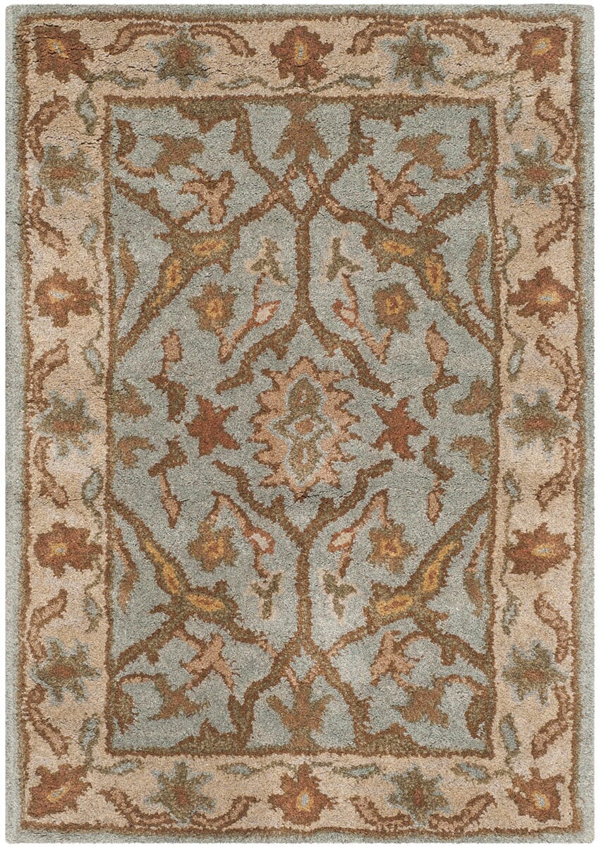 Safavieh Heritage Hg937A Light Blue / Ivory Area Rug