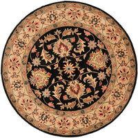 Safavieh Heritage Hg957A Black / Gold Area Rug