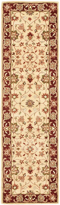 Safavieh Heritage Hg965A Ivory / Red Area Rug
