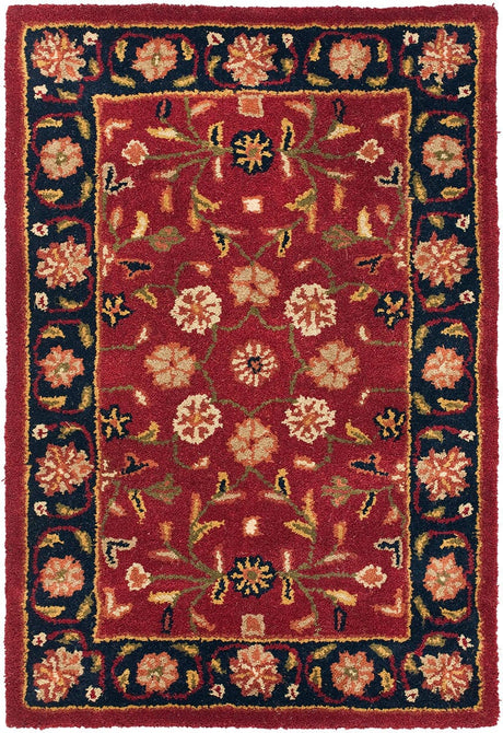 Safavieh Heritage Hg966A Red / Navy Rugs.