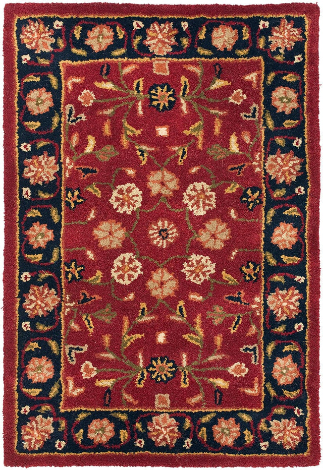 Safavieh Heritage Hg966A Red / Navy Rugs.