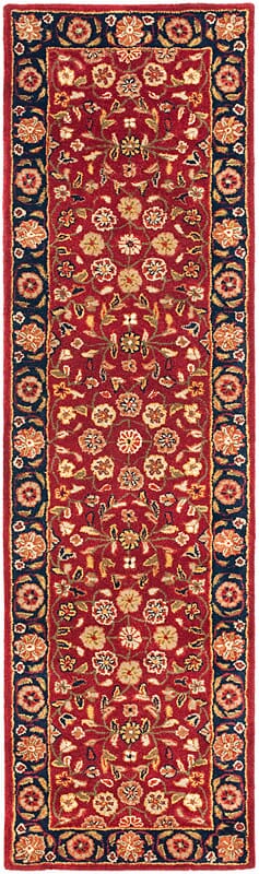 Safavieh Heritage Hg966A Red / Navy Rugs.