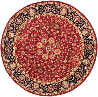 Safavieh Heritage Hg966A Red / Navy Area Rug