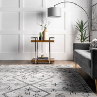 AreaRugs.com Wavaj Nwa1247A Gray Area Rug