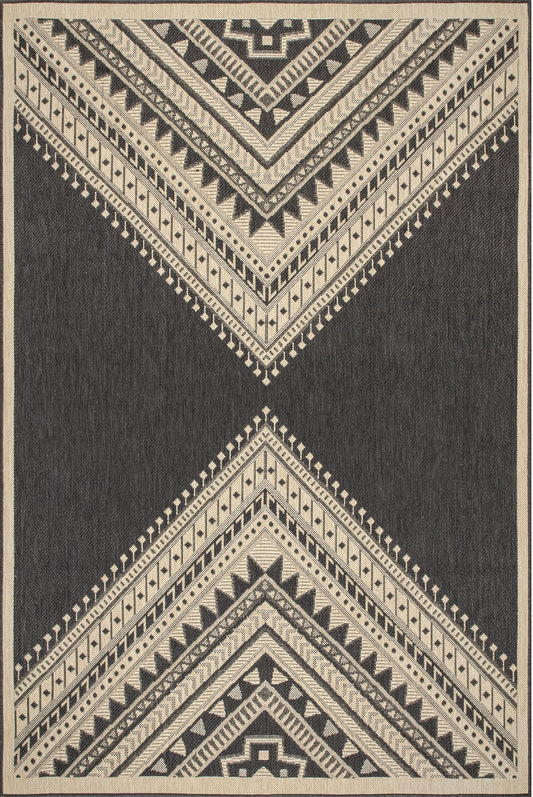 Nuloom Landry Aztec Nla1789C Charcoal Area Rug