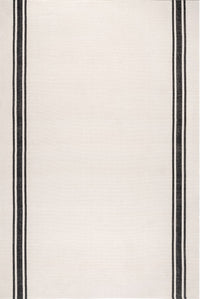 Nuloom Clarissa Casual Stripe Ncl2799A Ivory Area Rug