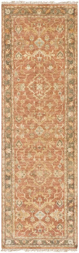 Surya Hillcrest Hil-9009 Slate Gray / Carnelian / Cumin Rugs.