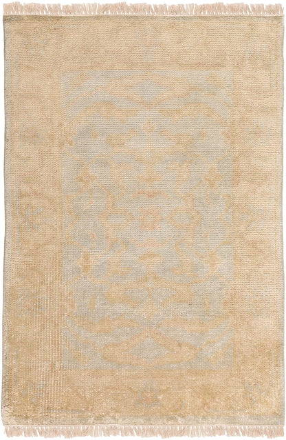 Surya Hillcrest Hil-9010 Cream, Khaki, Taupe, Tan, Camel Vintage / Distressed Area Rug