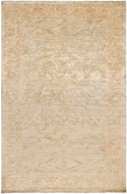 Surya Hillcrest Hil-9010 Cream, Khaki, Taupe, Tan, Camel Vintage / Distressed Area Rug