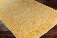 Surya Hillcrest Hil-9010 Cream, Khaki, Taupe, Tan, Camel Vintage / Distressed Area Rug