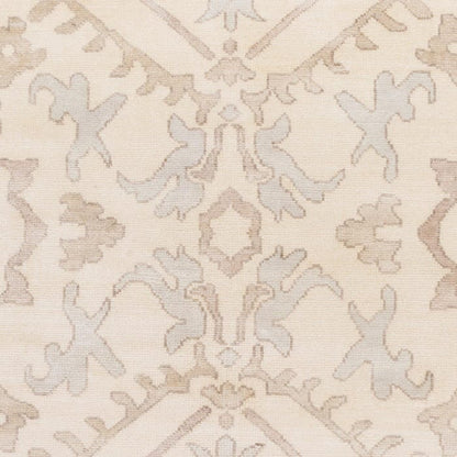 Surya Hillcrest Hil-9040 Light Gray, Camel, Taupe Area Rug