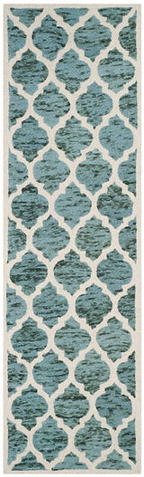Safavieh Himalaya Him121C Turquoise / Ivory Rugs.