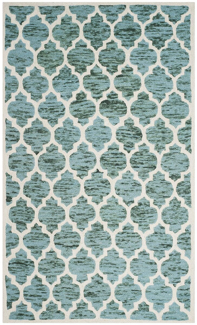 Safavieh Himalaya Him121C Turquoise / Ivory Rugs.