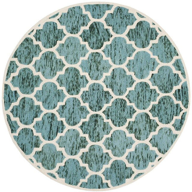 Safavieh Himalaya Him121C Turquoise / Ivory Rugs.