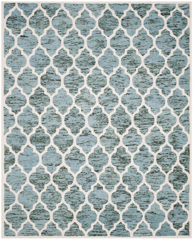 Safavieh Himalaya Him121C Turquoise / Ivory Rugs.