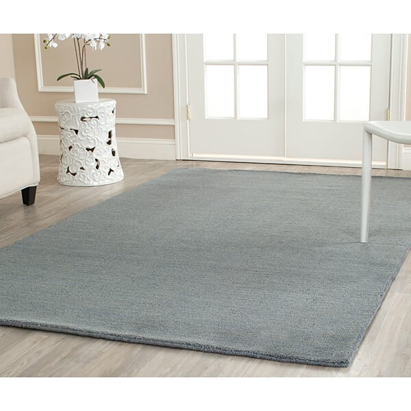 Safavieh Himalaya Him311A Blue Solid Color Area Rug