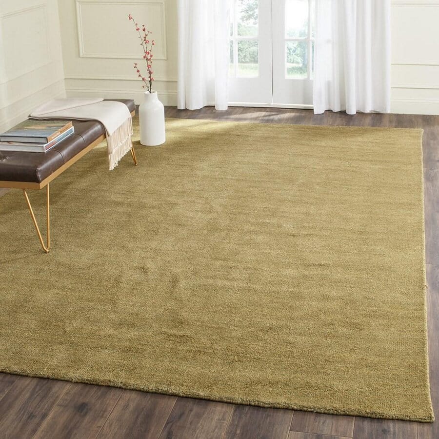 Safavieh Himalaya Him311C Green Solid Color Area Rug