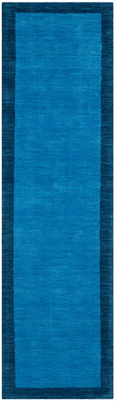 Safavieh Himalaya Him580A Light Blue / Dark Blue Bordered Area Rug