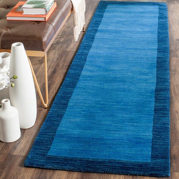 Safavieh Himalaya Him580A Light Blue / Dark Blue Rugs.