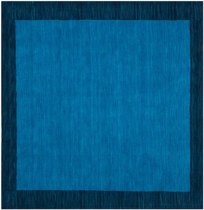 Safavieh Himalaya Him580A Light Blue / Dark Blue Bordered Area Rug