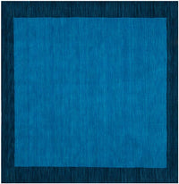 Safavieh Himalaya Him580A Light Blue / Dark Blue Bordered Area Rug