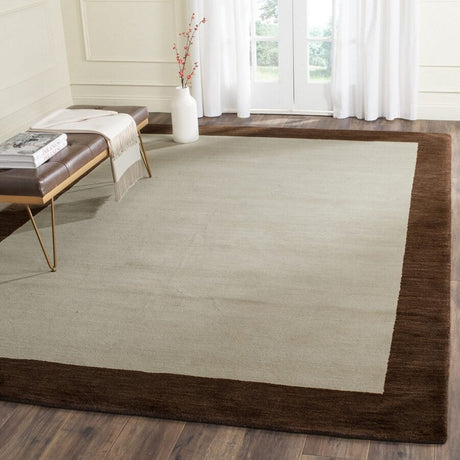 Safavieh Himalaya Him585A Beige / Dark Brown Rugs.