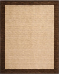 Safavieh Himalaya Him585A Beige / Dark Brown Bordered Area Rug