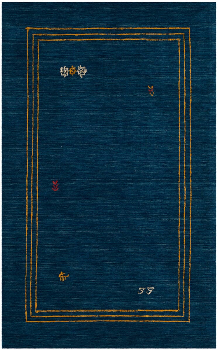 Safavieh Himalaya Him588A Blue / Multi Bordered Area Rug