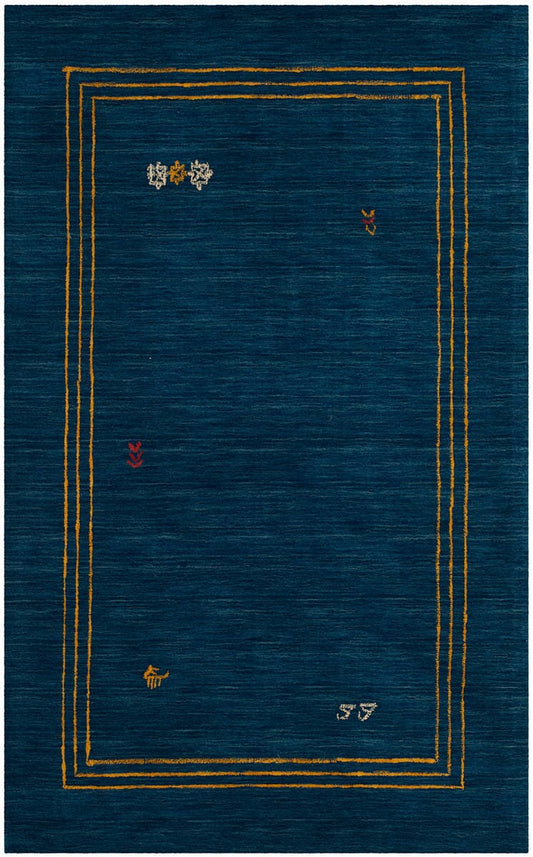 Safavieh Himalaya Him588A Blue / Multi Bordered Area Rug