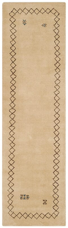 Safavieh Himalaya Him589A Beige / Multi Bordered Area Rug