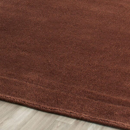 Safavieh Himalaya Him610F Brown Solid Color Area Rug