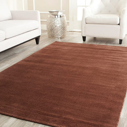 Safavieh Himalaya Him610F Brown Solid Color Area Rug