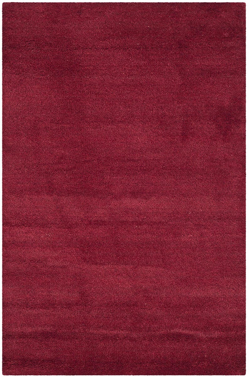 Safavieh Himalaya Him610G Red Solid Color Area Rug