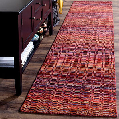 Safavieh Himalaya Him703A Red / Multi Striped Area Rug