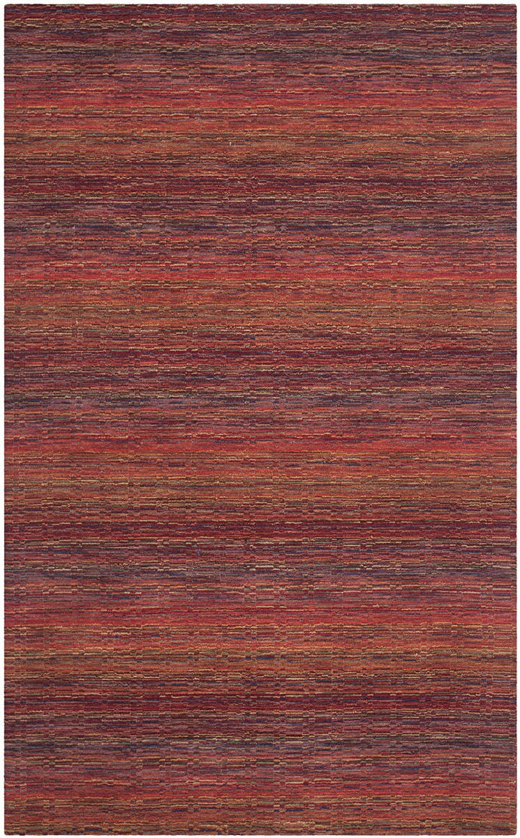 Safavieh Himalaya Him703A Red / Multi Striped Area Rug