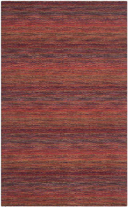 Safavieh Himalaya Him703A Red / Multi Striped Area Rug