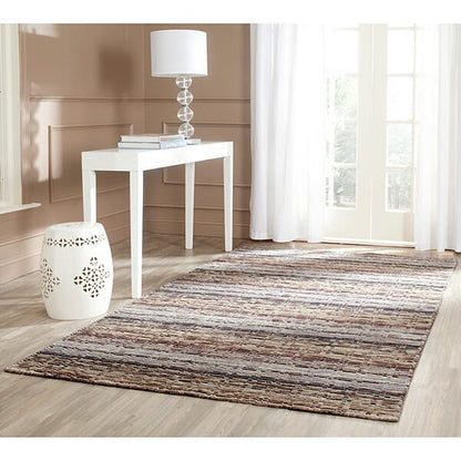 Safavieh Himalaya Him704A Beige / Multi Striped Area Rug