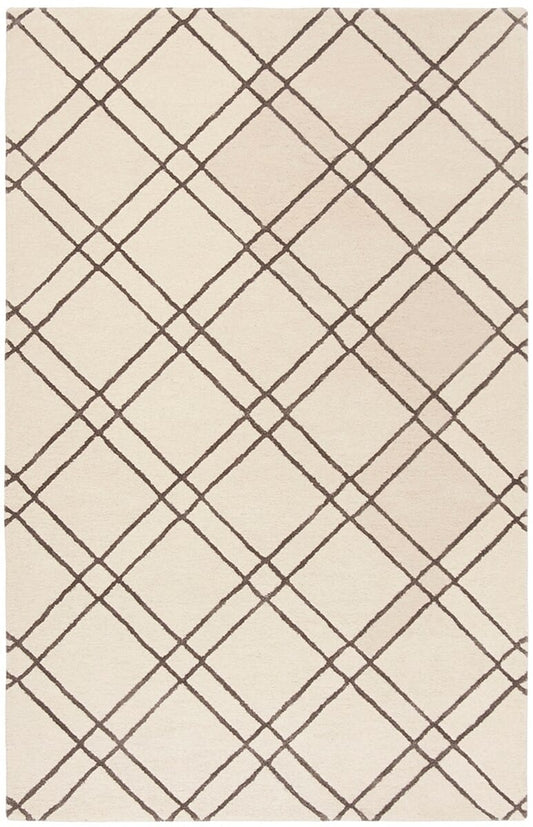 Safavieh Himalaya Him901H Ivory / Dark Grey Geometric Area Rug