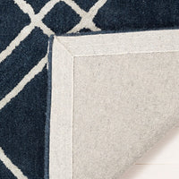 Safavieh Himalaya Him901N Navy / Silver Geometric Area Rug