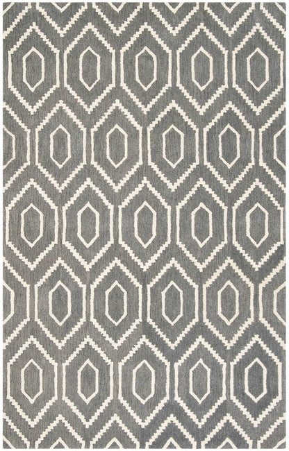 Safavieh Himalaya Him902F Dark Grey / Ivory Geometric Area Rug