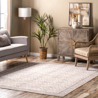 AreaRugs.com Wavaj Nwa1167A Beige Area Rug