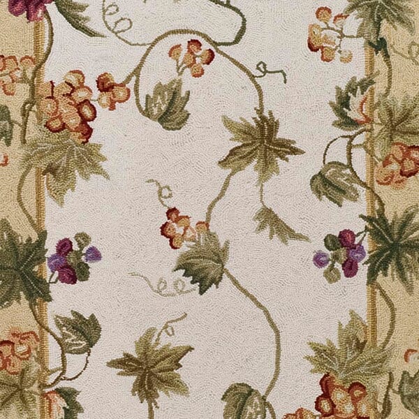 Safavieh Chelsea hk116a Ivory Floral / Country Area Rug