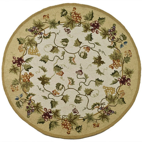 Safavieh Chelsea hk116a Ivory Floral / Country Area Rug