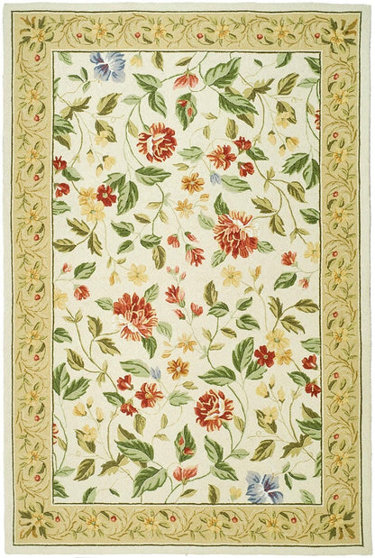 Safavieh Chelsea hk117a Ivory / Beige Floral / Country Area Rug